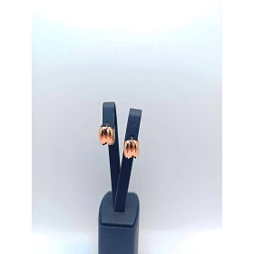 Серьги из красного золота